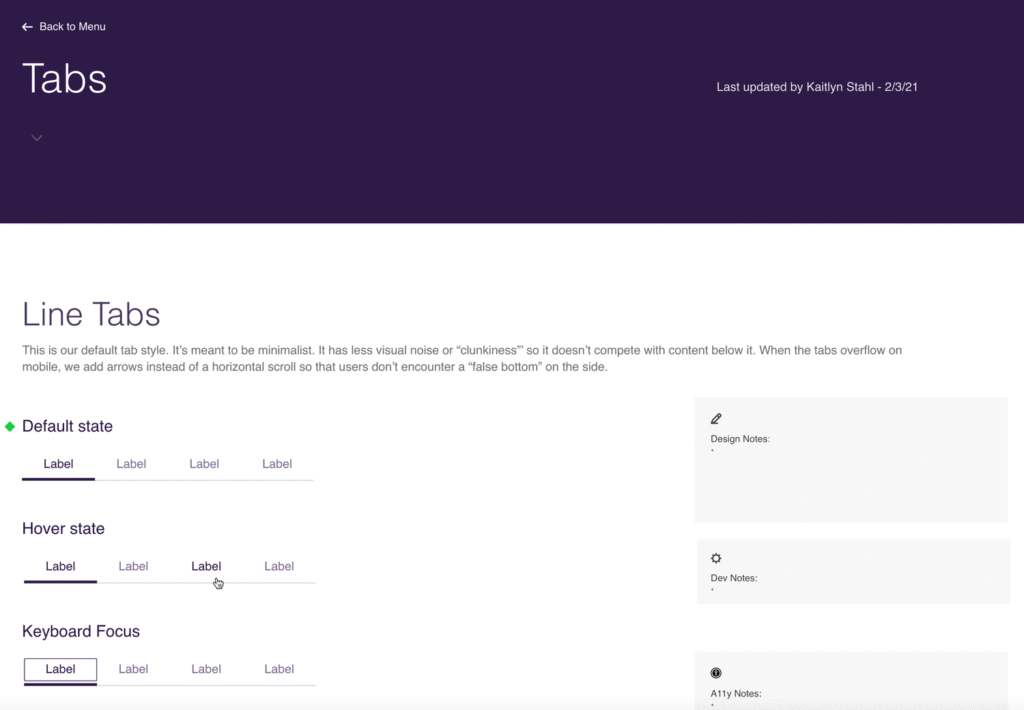 Public Sites Design System Components