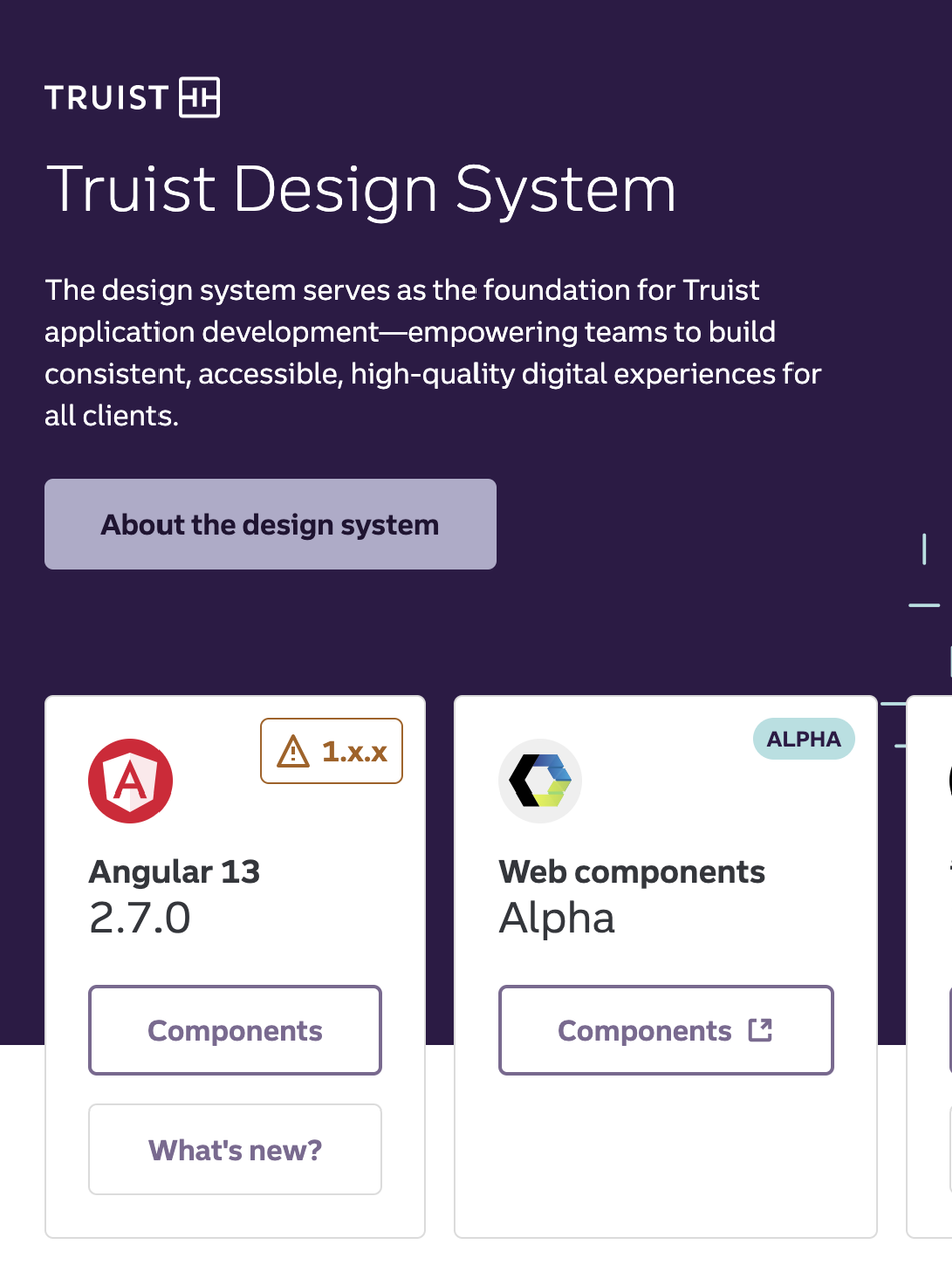 Design System Homepage